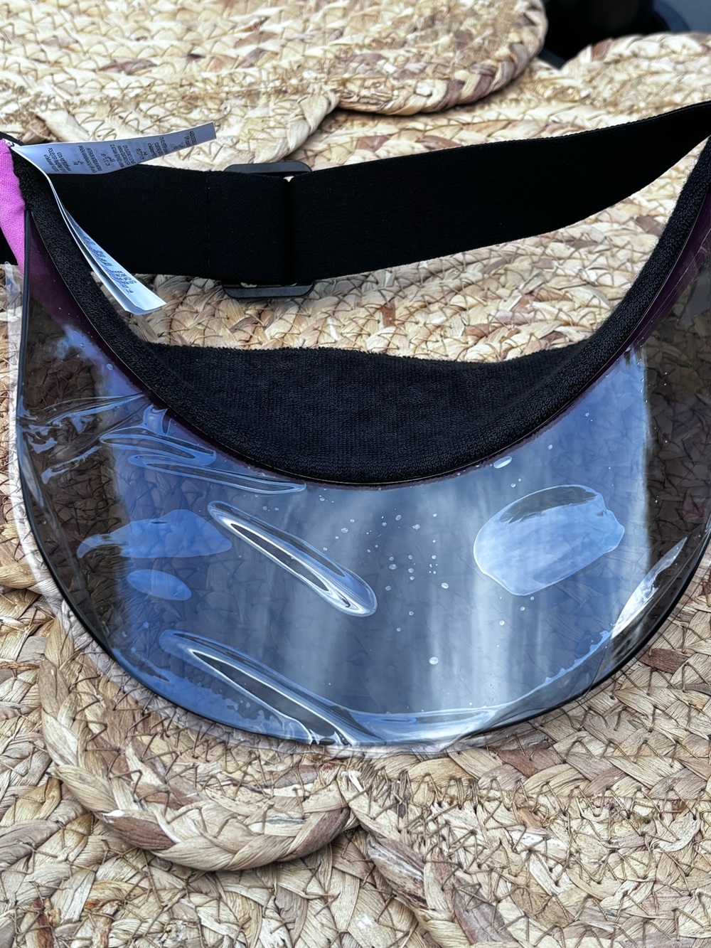 Airlift Solar Visor Paradise Pink One Side Fits Most - Picture 14 of 15